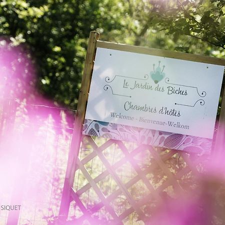 Bed and Breakfast Le Jardin Des Biches Сом-Лёз Экстерьер фото